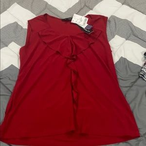 A business casual top